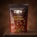 Black Pepper Cashew W240 200gms