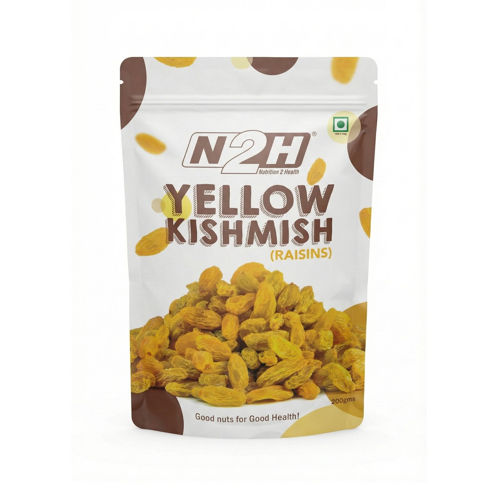 27-1 Yellow Kishmish 200 gm - Image 1