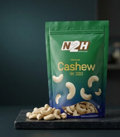 Cashew W320 silver grade 200g – premium kaju online India – N2H