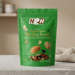 Roasted salted mixed dry fruits 200g – healthy nut mix online India – N2H