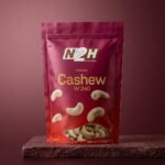 Cashew Gold W240 large whole cashew kernels 200g pack