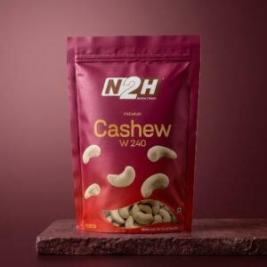 Cashew Gold W240 large whole cashew kernels 200g pack
