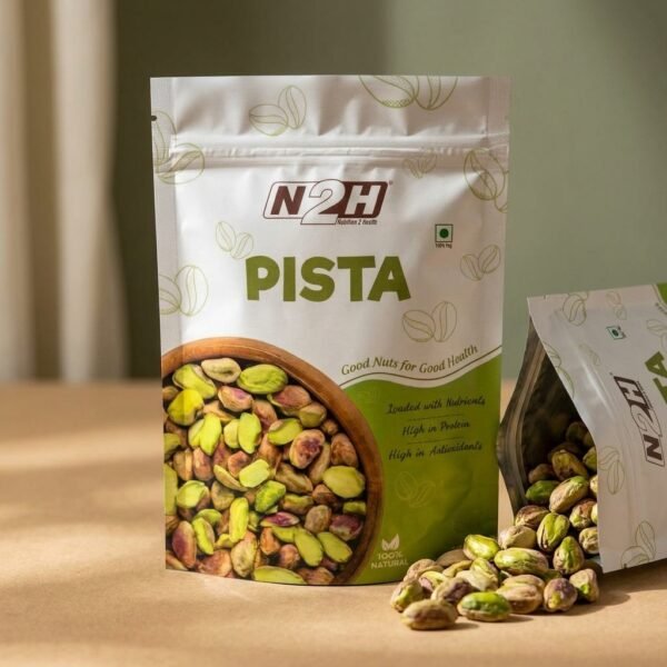 Plain Pista natural whole unsalted pistachios 200g pack