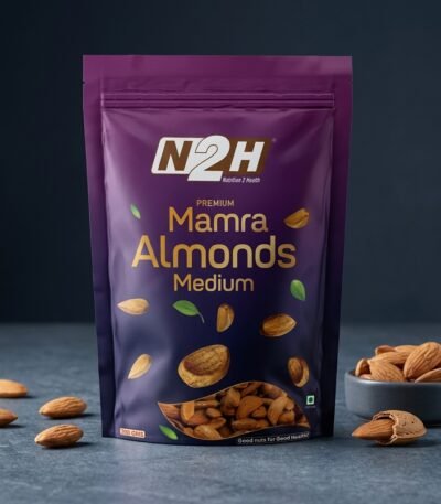 Mamra Almond Medium whole natural badam 200g pack