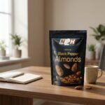 Black Pepper Almonds 200gms - Image 2