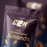 Roasted Salted Almond 200gms - Image 3