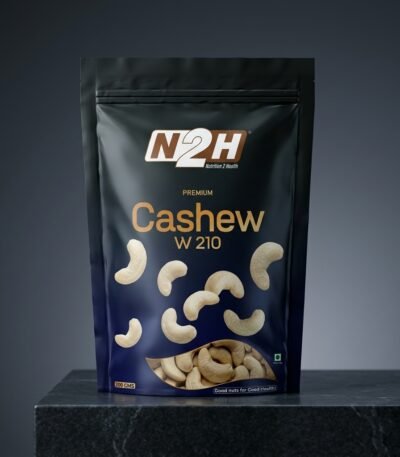 Cashew premium W210 extra large whole cashew kernels 200g pack