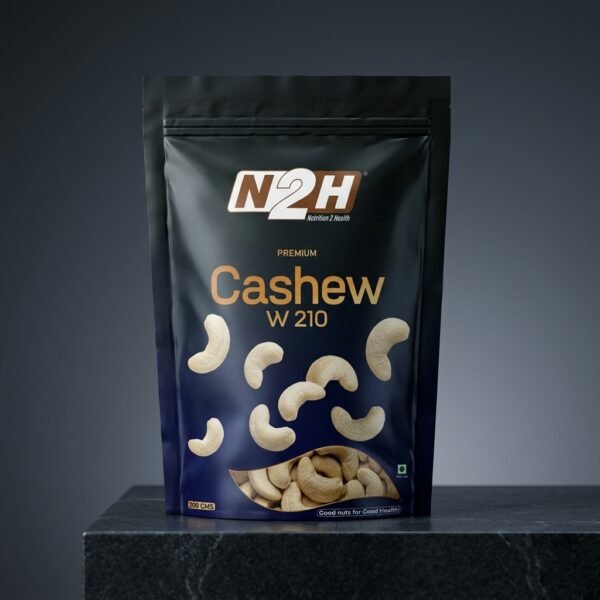 Cashew premium W210 extra large whole cashew kernels 200g pack