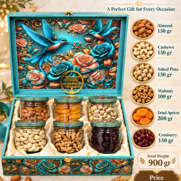 Premium Dry Fruits Gift Box - 900gms