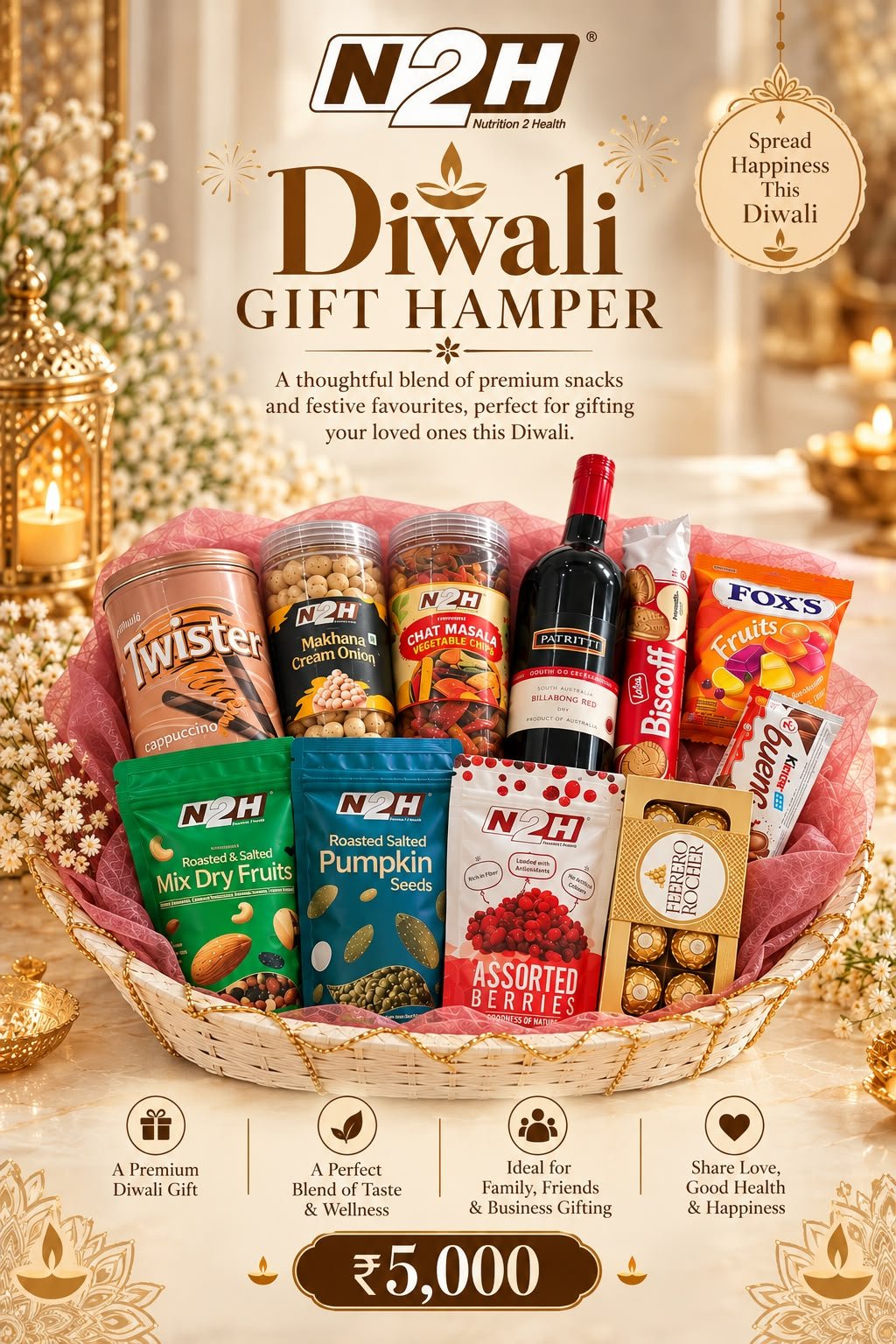 WhatsApp Image 2026-10-10 at 9.53.12 AM Diwali Gift Hamper - Code No8 - Image 1